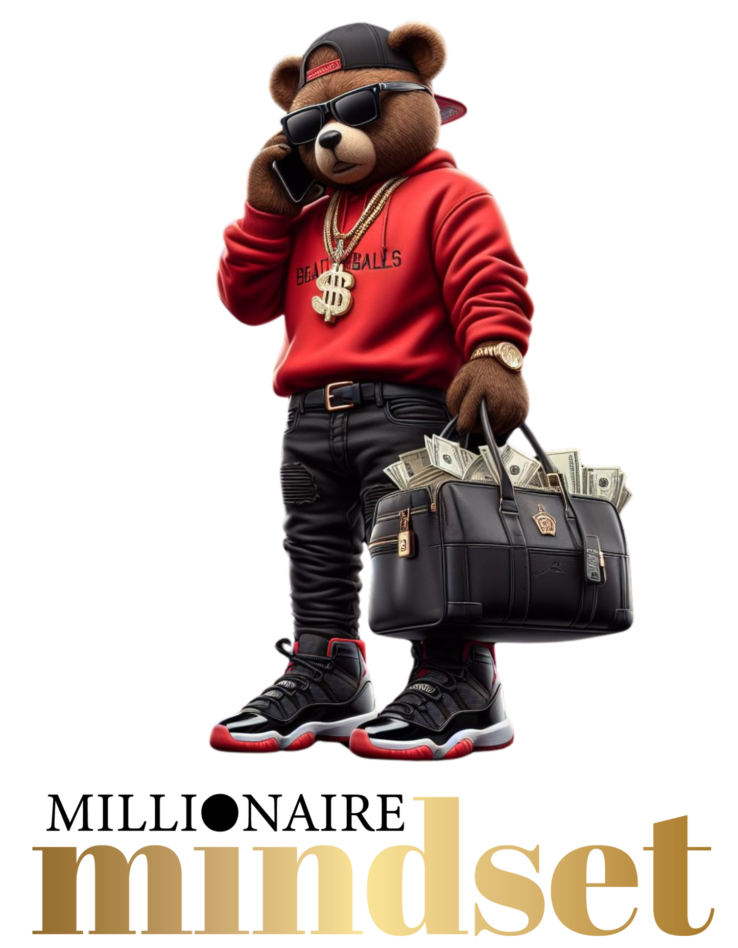 Millionaire Mindset Teddy Bear